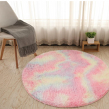 Alfombra de Felpa Circular