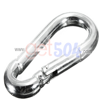 Clip de resorte de seguridad de acero inoxidable Shoreline Marine, 3-1 / 8-Inch