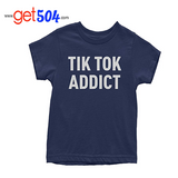 Camiseta juvenil-Expression Addict TIK Tok