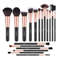 Juego de 18 brochas de maquillaje-BESTOPE