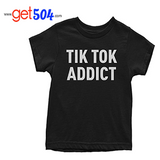 Camiseta juvenil-Expression Addict TIK Tok