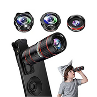 Kit de lentes de cámara, 5 en 1 Lente de teléfono celular