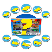 Hot Wheels Paquete de 10 automóviles (los estilos pueden variar)