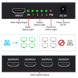 Divisor HDMI 1 en 4 salidas KELIIYO