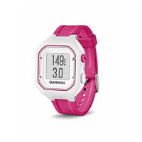 Reloj Garmin Forerunner 25, Pequeño - Blanco y Rosa