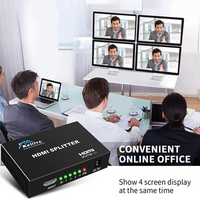 Divisor HDMI 1 en 4 salidas KELIIYO
