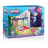 Set de juego Fingerlings Parque de juegos con barra y mono + Liv el bebé mono