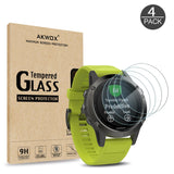 Protector de visualización para Garmin Fenix 5 (Paquete de 4) akwox
