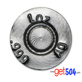 Bala de plata de 1 oz - ACP calibre .45