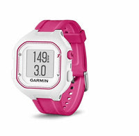 Reloj Garmin Forerunner 25, Pequeño - Blanco y Rosa