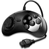 Controlador de 6 botones AFUNTA Para Sega Classic Genesis (2 pcs)